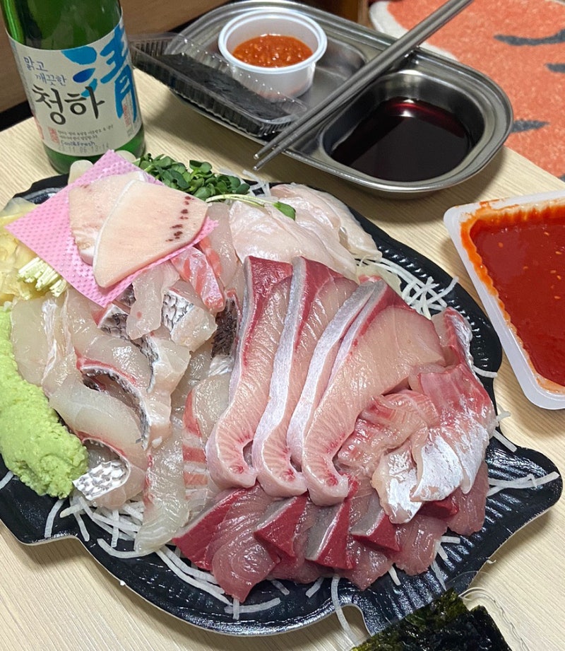 [서울/동작] 노량진수산시장 두툼한 회를 한가득 주는 포장맛집 추천 ‘이레상회’ | 내돈내....