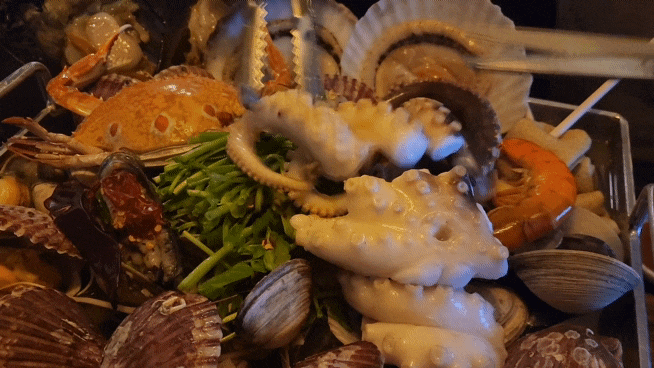  왕푸짐 해물조개전골 분위기 좋은 야당맛집 두꺼비산장