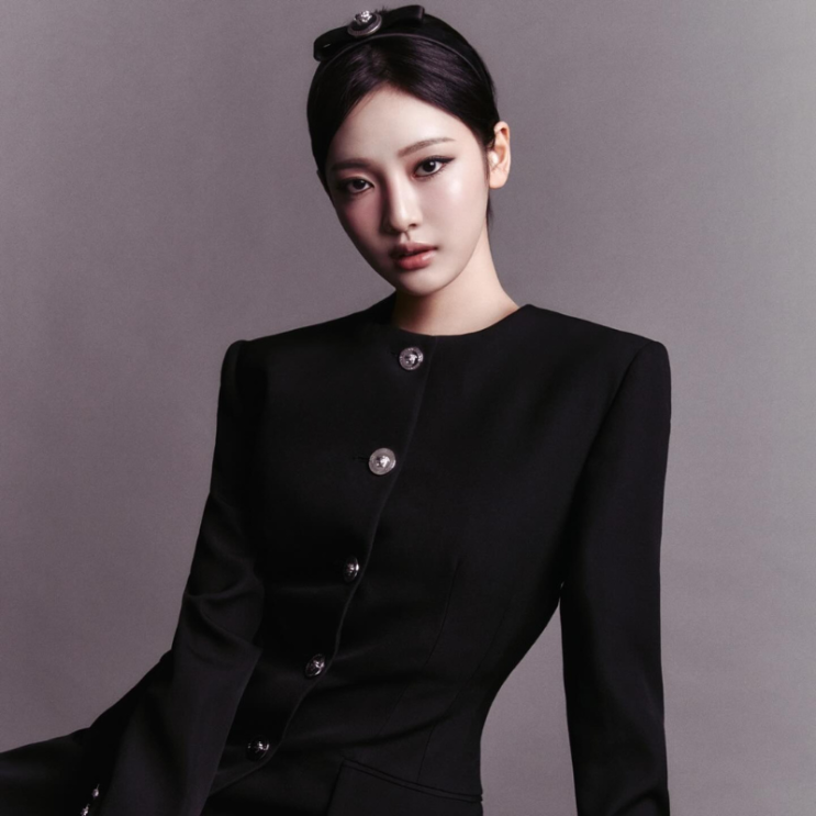  에스파 닝닝 베르사체 글로벌 앰버서더 발탁
