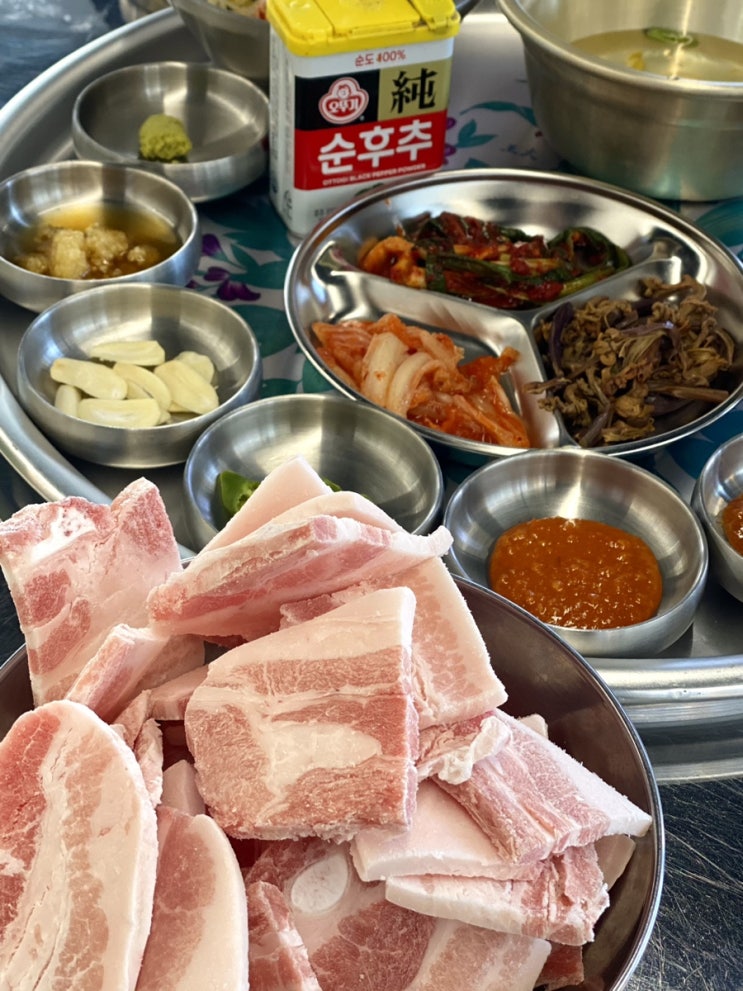  연남동 가좌역 근처 새로 생긴 냉동 삼겹살집, 연남냉삼