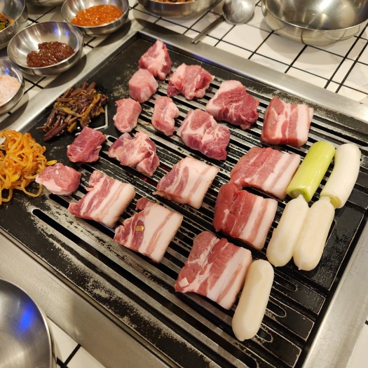  [서산 맛집] 석남리 창고에서 삼베 삼겹살 먹고 삼보일배한 서산삼겹살 맛집