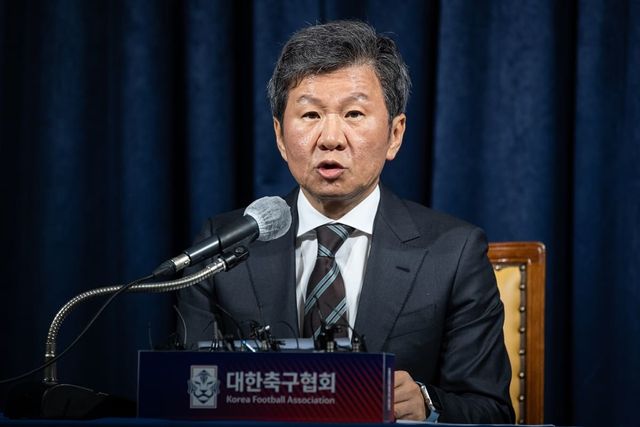 <b>정몽규 회장</b> 불참으로 취소된... 클린스만 감독 <b>거취</b> 결정 미뤄져