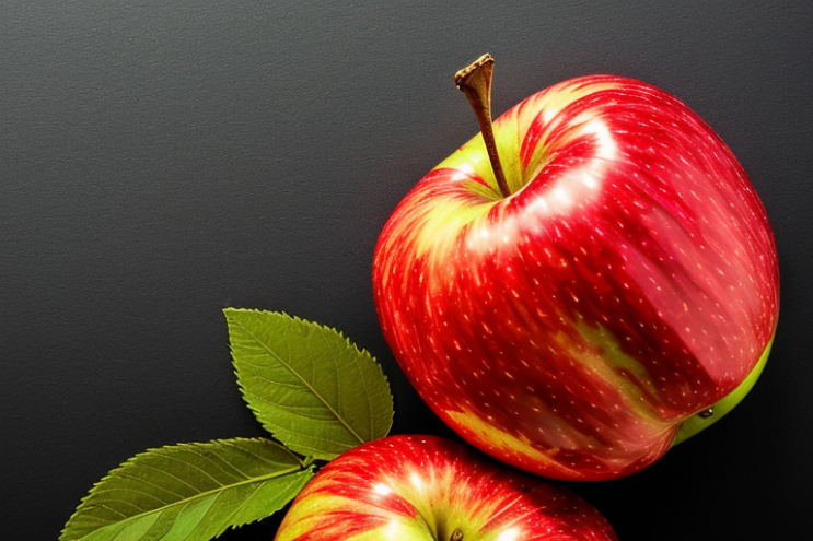 [Ai Greem] 사물_과일 036: 사과, 빨강 사과, 붉은 사과, 상업적으로 사용 가능한 칠판 배경의 사과 무료 이미지, 썸네일용 빨간색 사과 무료 이미지