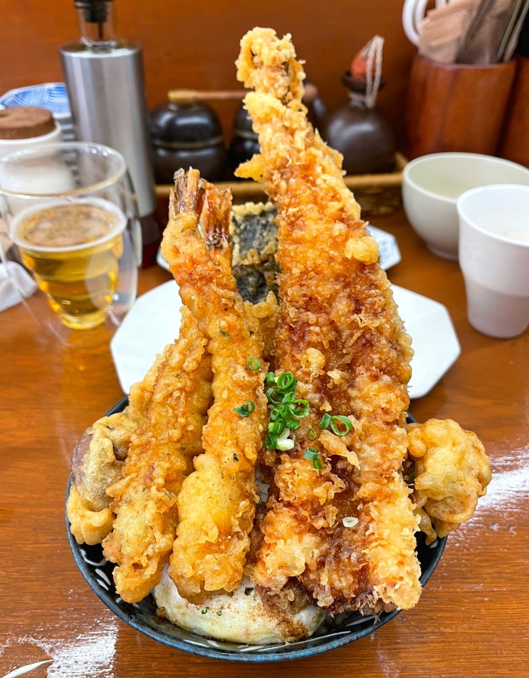  광안리 요이쿠마 텐동 맛집 웨이팅 필수