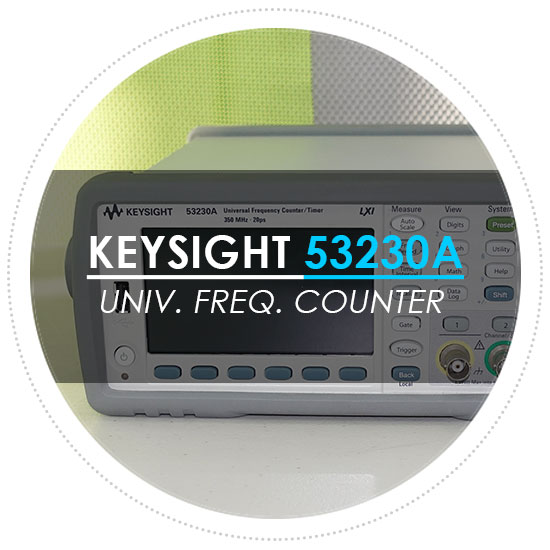 Keysight/키사이트 53230A 주파수 카운터/타이머(Univ. Freq. Counter) 중고계측기 소개
