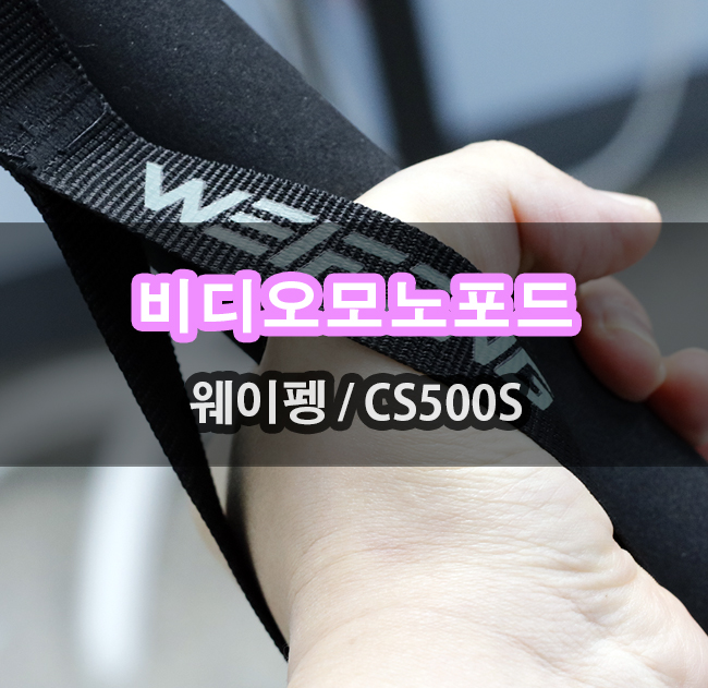  모노포드 웨이펭 CS500S 카본인데 15만원대 입니다