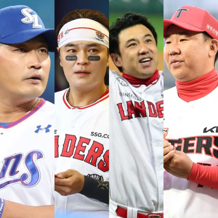 KBO 현역 최고령 선수, 최연소 감독 | <b>추신수</b> 김강민 <b>오승환</b>... 