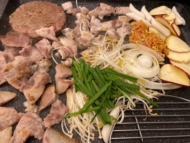  의정부 놀이방식당 신곡동 눈꽃대패 삼겹살 맛집