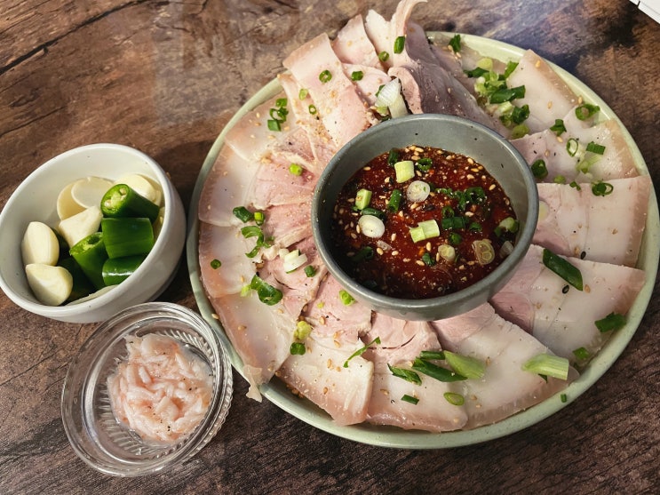  대구 교동 술집 조용한 한식주점 꽃게탕 냉수육 안주 맛집 이순간1.14