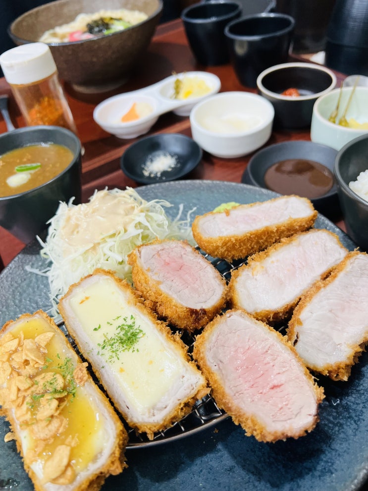  인천 주안동 주안역맛집 프랜차이즈와 다른 프리미엄 돈카츠 - 신카츠