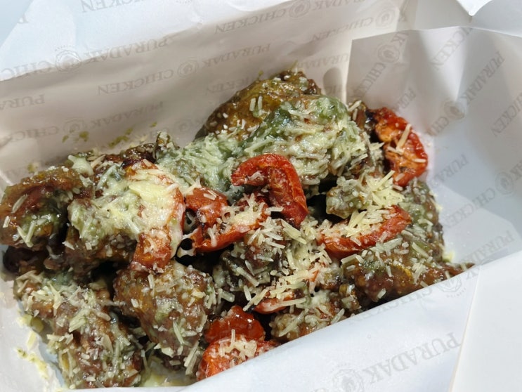  푸라닭 바질페스타 ? 바질페스토 맛 내돈내산후기