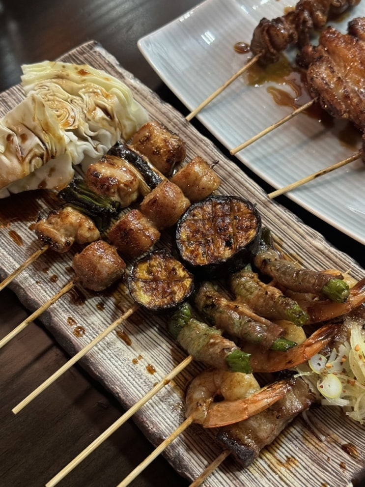  [수진 | 밤섬] 비장탄에 굽는 숯불꼬치가 맛있는 술집