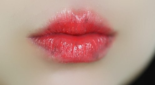 MISSHA 미샤 립스틱 돌리코랄 생각보다 너무이쁨!
