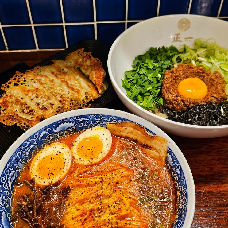  안산 고잔동 맛집 마제소바 라멘 전문점 정일면