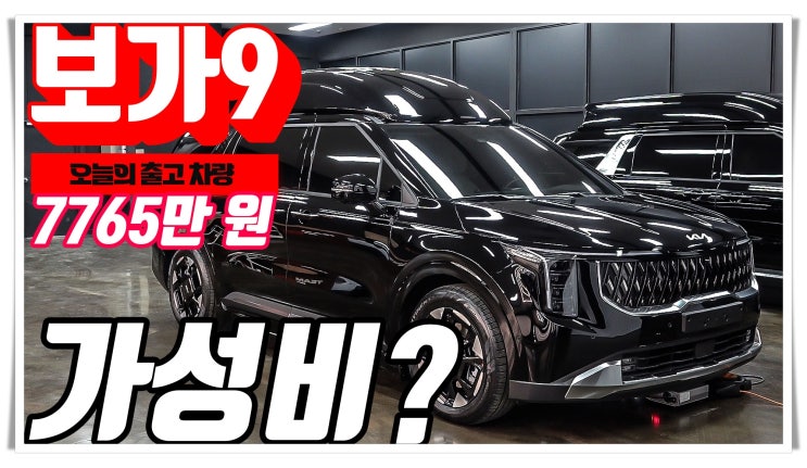 보가9 스탠다드, 다목적에 부합하는 의전 하이리무진!