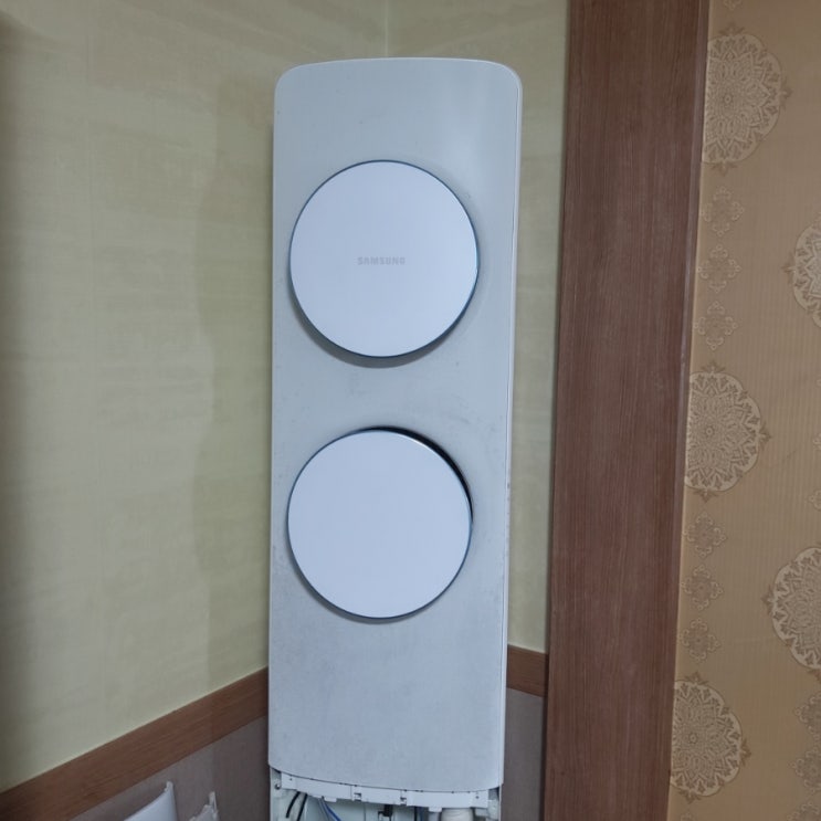  삼성 무풍 에어컨 곰팡이 커버 청소(:부산 강서구 명지/신호동/용원동)