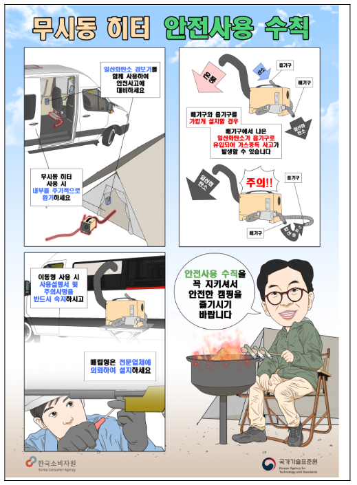 무시동 히터 안전사고 예방 홍보 캠페인 실시 무시동 히터 안전사고 예방 홍보 캠페인 실시