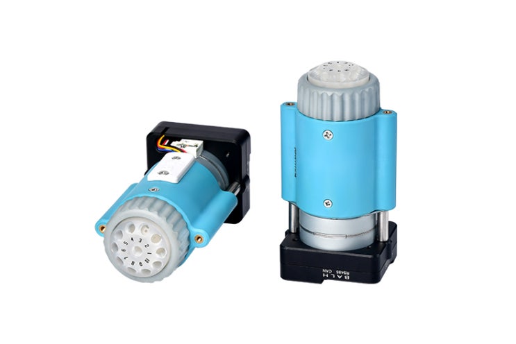  [RUNZEFLUID] Multiport Selector Valve SV-04 Automatic Valve 오토매틱 실험용 밸브 OEM VALVE