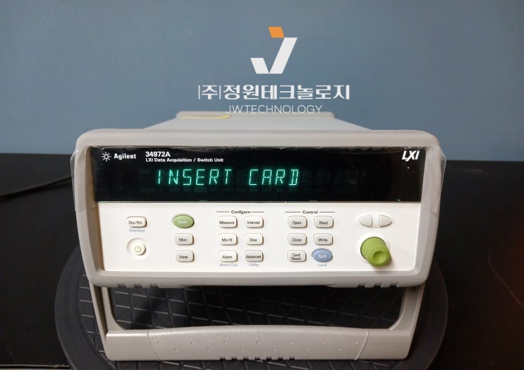  34972A  LXI 데이터 수집/데이터 로거 Data Acquisition/Logger Switch 렌탈 및 판매