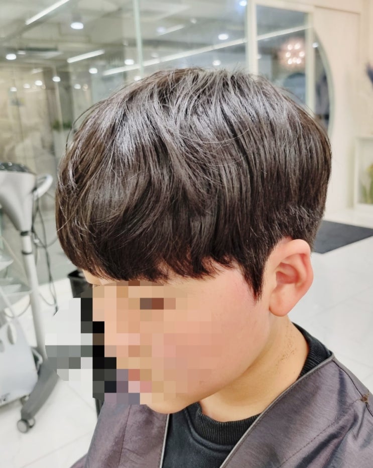  동탄 헤어샵 남자머리 다운펌+뿌리펌 잘하는 헤어다루다
