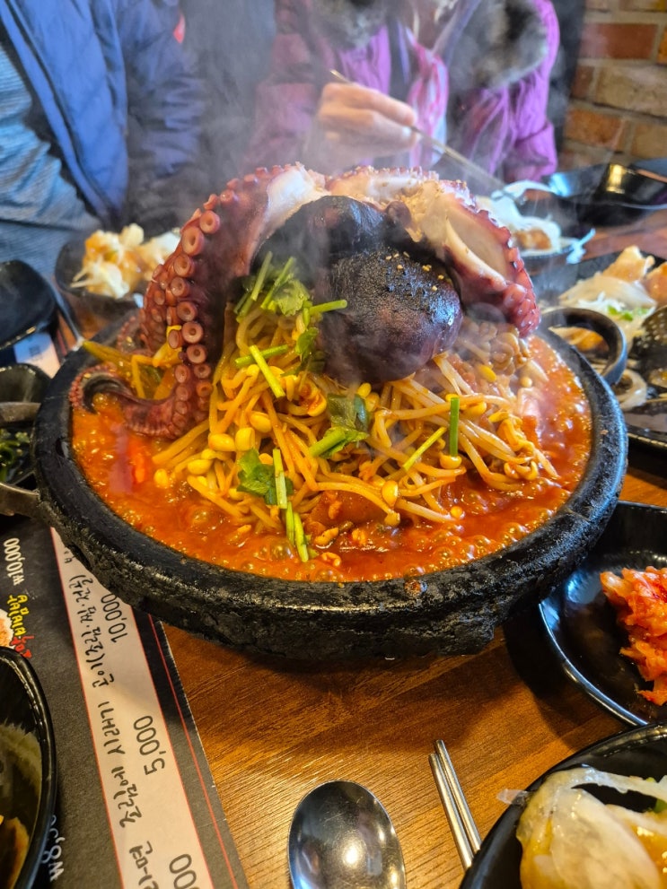  전주 아중리 맛집 열정아구 아구통문어 콩나물찜세트 내돈내산-계속 손이 가는 국물! 탕수육도 맛있다