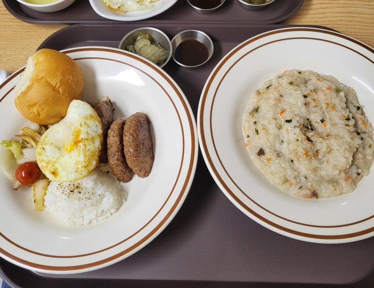 안양 7동 메가트리아 맛집 스테이크 존 신메뉴 죽