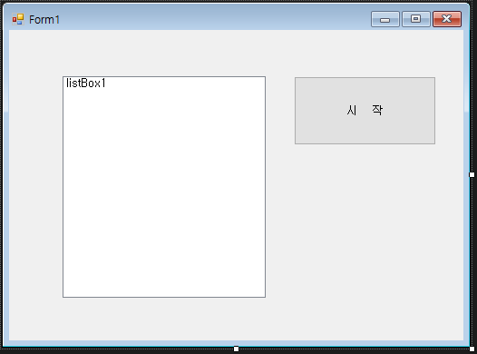  C# listbox를 자동 스크롤되도록 만들기