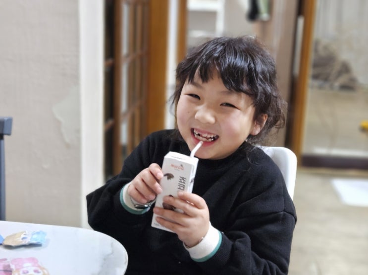  부산우유 멸균 초코우유로 아이간식 챙겨요