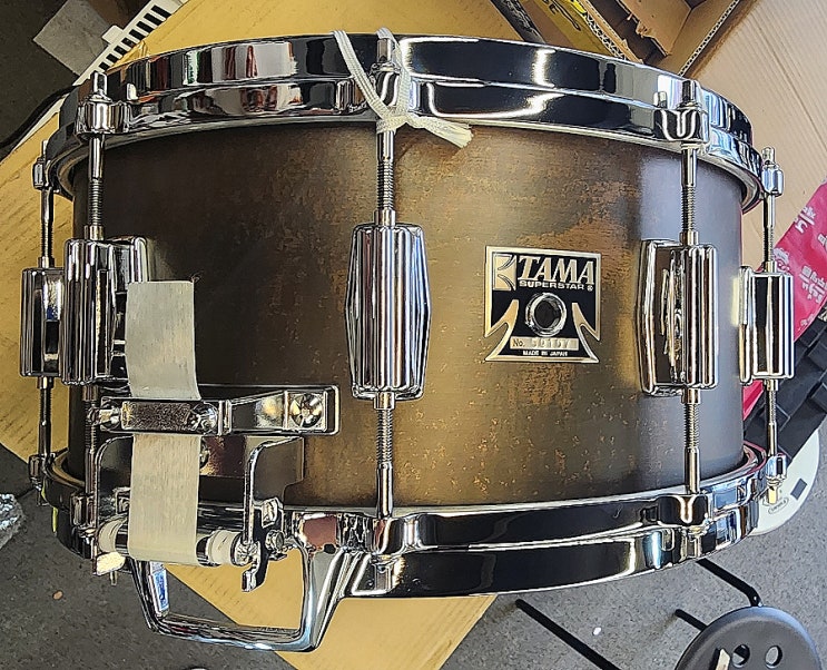  타마 마스터 크래프트 리이슈 「더 벨브라스」 스네어 (Tama MasterCraft 「The Bell Brass」 14"x6.5" Snare) / 모델명 : BB-156