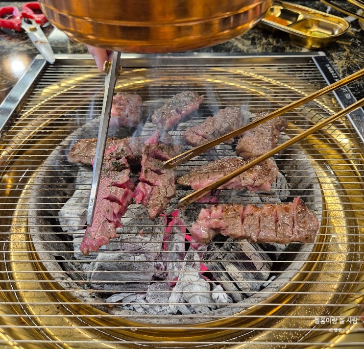  인천 연수역 맛집 우소참숯화로구이 연수점 점심특선 육즙 가득 소고기 냠냠