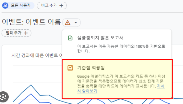  [중요] GA4 '기준점 적용됨'(thresholding)이 (거의) 없어졌습니다. (24년 2월 12일 업데이트 사항)