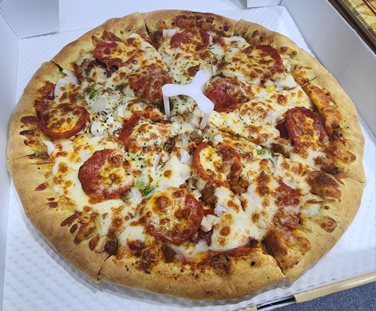  꼬망세피자 면목점 - 피자학교보다 가성비 좋은 미친 피자맛집