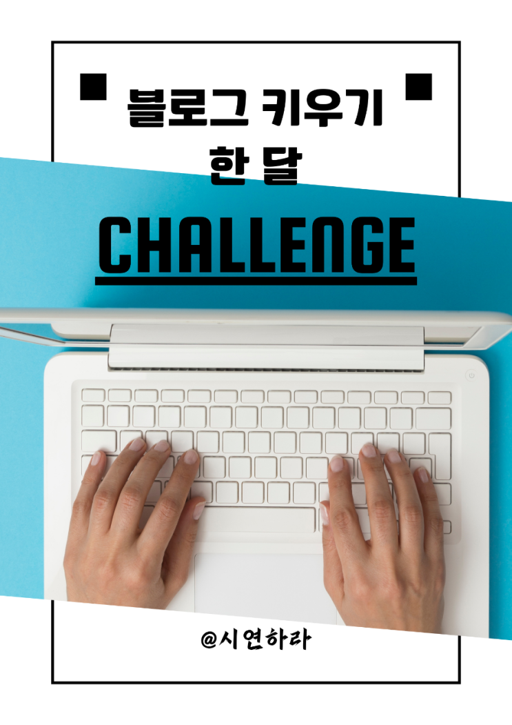  블로그 키우기 한달 챌린지