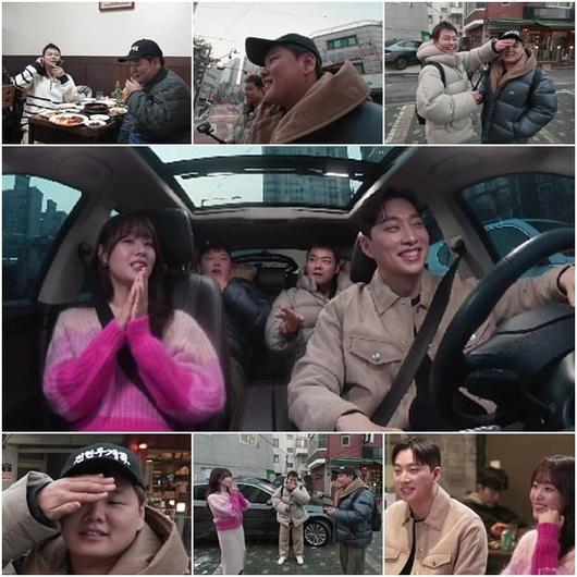 <b>송지은 박위</b> 커플, 첫 예능 <b>동반</b> 출연...전현무와 곽튜브 만나... 