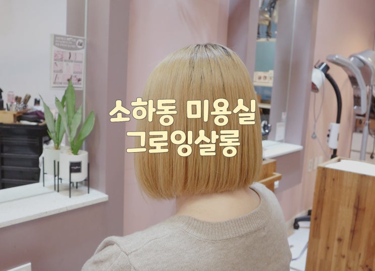  소하동 미용실 / 그로잉살롱 광명 소하점 추천