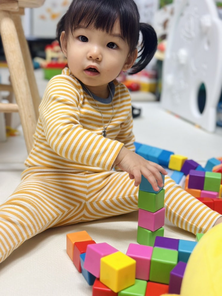 20개월 아기 장난감 벨베이비 자석 블럭 매직큐브 교구