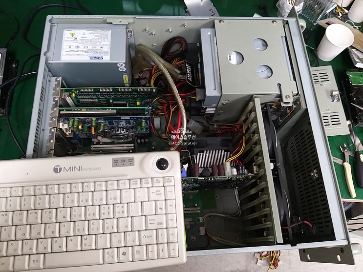 장비 컴퓨터 PC 부팅 블루스크린 고장 복구 수리