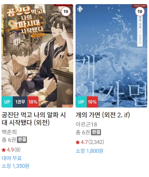 BL소설 신간) 24년 2월 15일 신간