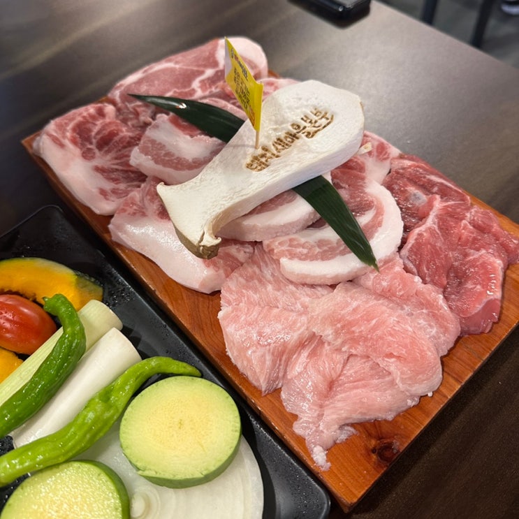  본오동 고기집 먹자골목 맛집 돼지새마을본부 본오직영점 C세트 후기