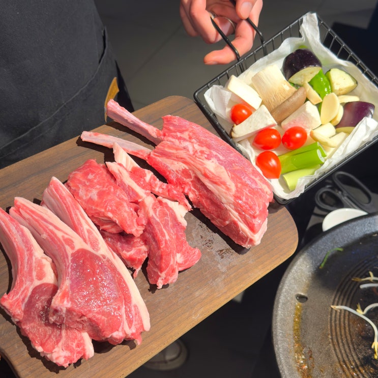  강남 양갈비 맛집 이사공양고기자리 워터에이징 숙성으로 잡내없이 부드러워