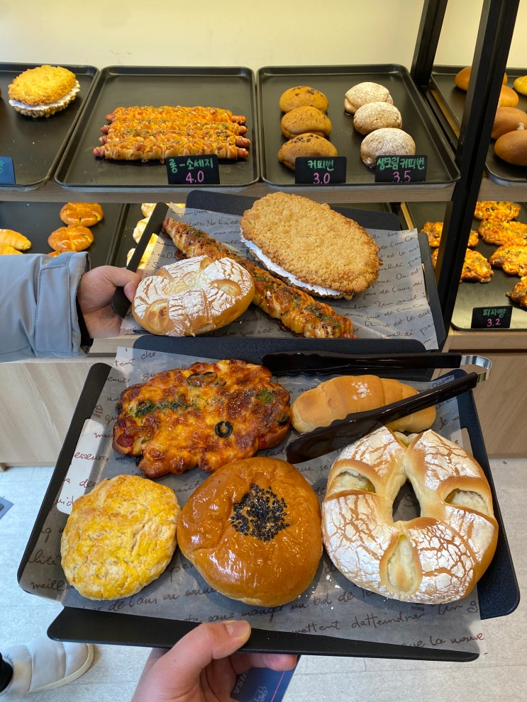  익산 온스베이커리 모현동 베이커리맛집 저렴하게 양 많은 빵 구매꿀팁