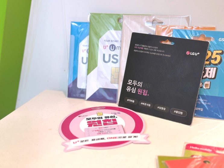  선불유심 개통 방법 요약정리
