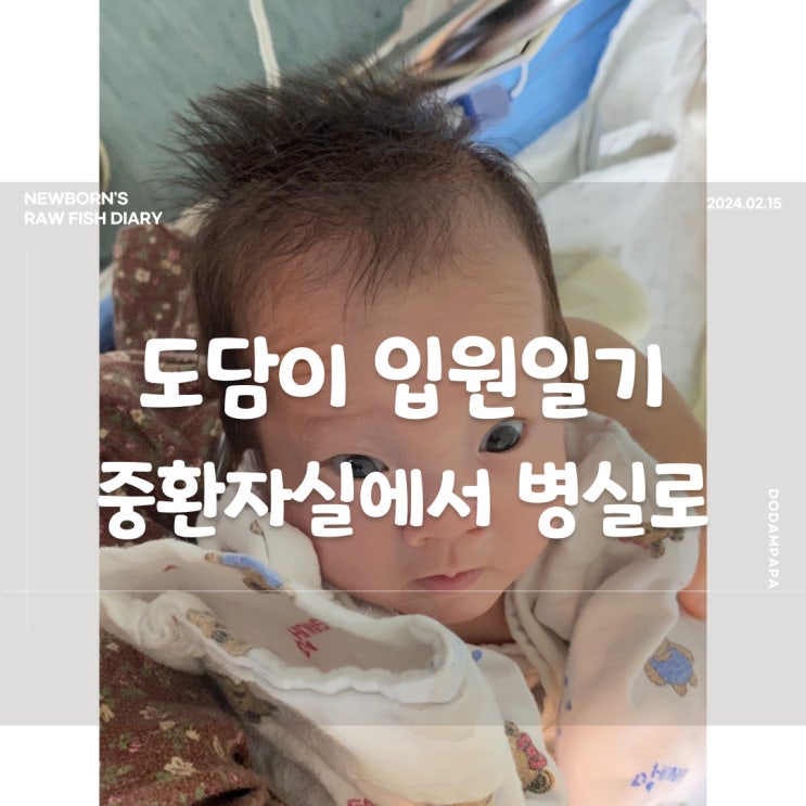 도담이 면회일기 신생아중환자실에서 일반병실로 도담이 면회일기 신생아중환자실에서 일반병실로