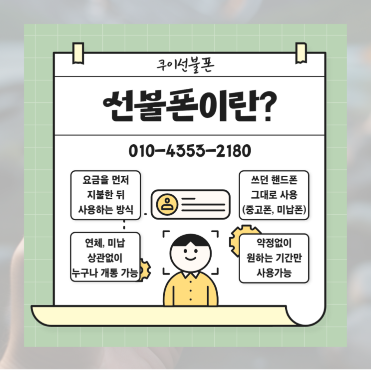  독산선불폰 비대면 온라인 개통 방법 정리