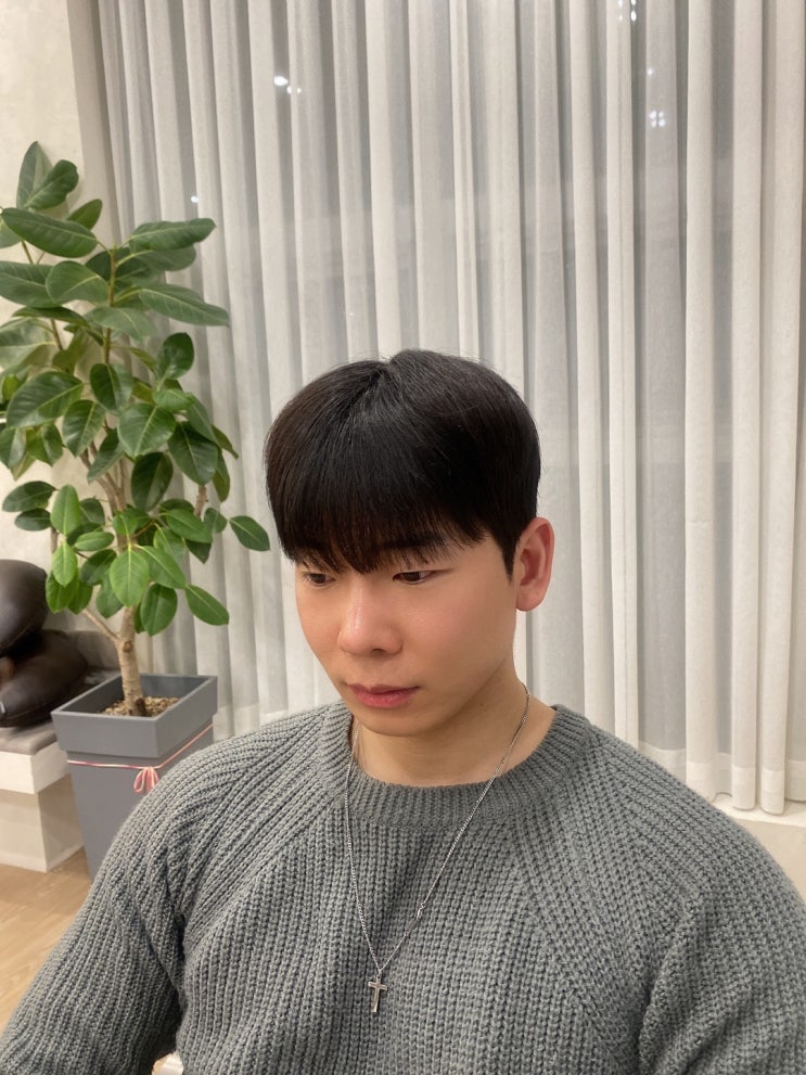  졸업식에 잘 어울리는 동탄 남자머리는 바로 댄디펌!