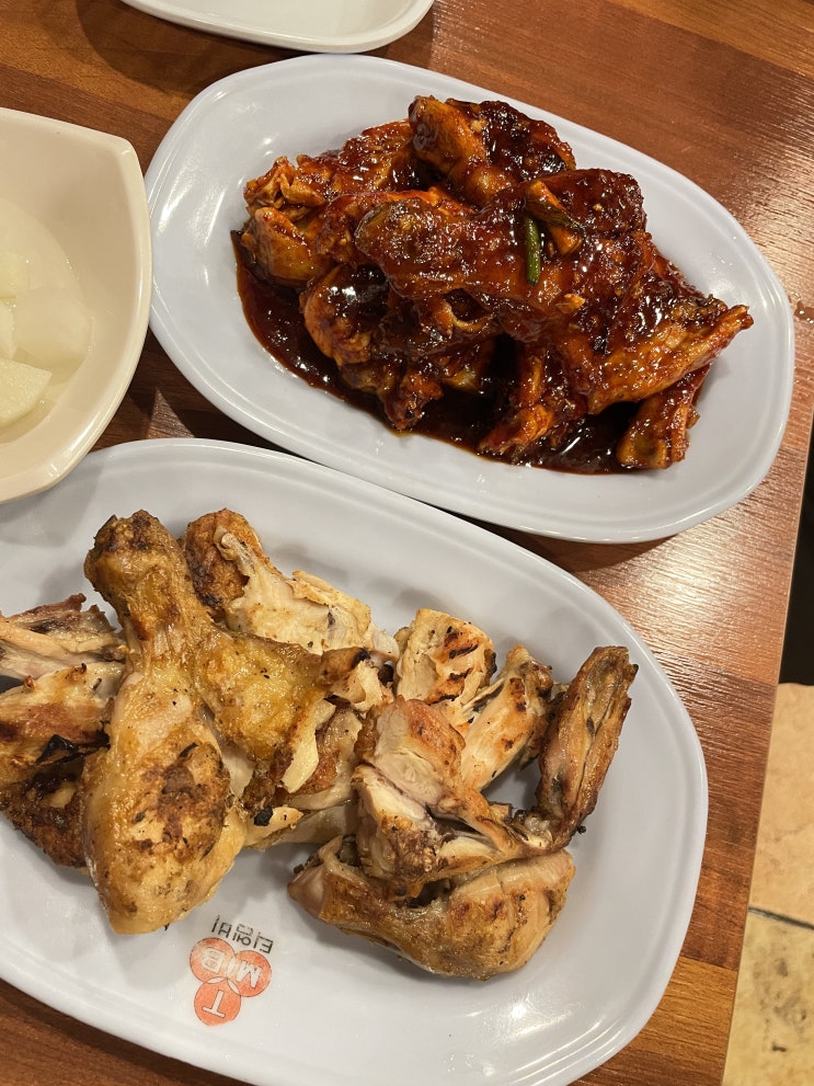  [부천/역곡] 어렸을 때 엄마아빠랑 많이 먹었던 숯불구이 치킨집 "티엠비숯불닭바베큐 역곡점"