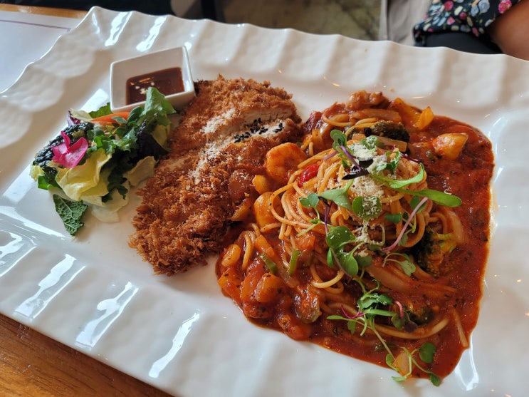  인천 맛집 추천, 정원이 예쁜 "허브랜드" [레스토랑&카페]