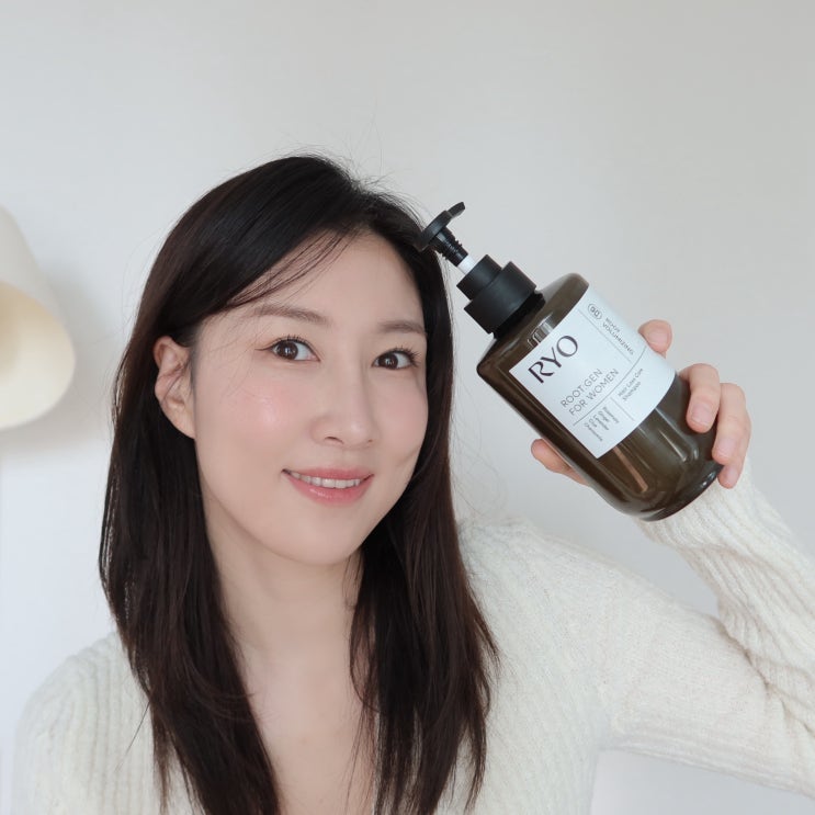  여성 탈모샴푸 추천 려 루트젠 샴푸& 두피 에센스로 뿌리볼륨 지켜