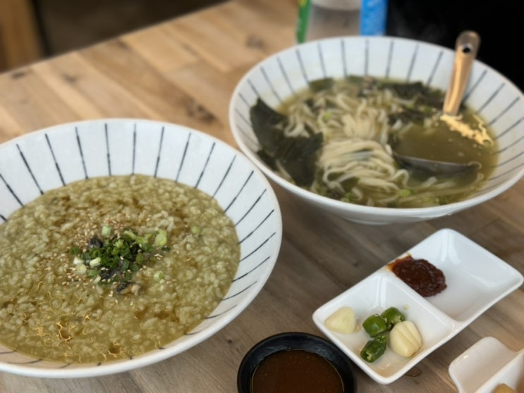  제주공항 근처 맛집 남순이네 국수 보말칼국수 보말죽 아침가능
