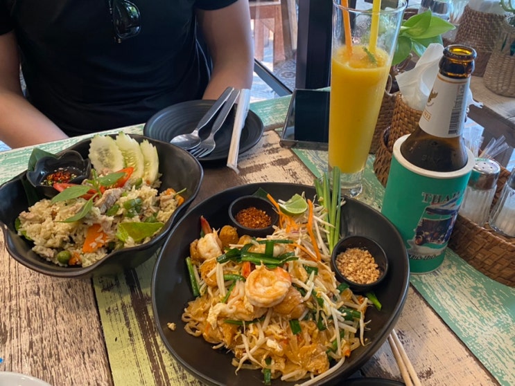  파타야 팟타이 시원하고 깨끗한 현지 태국음식 맛집, 자스민스카페
